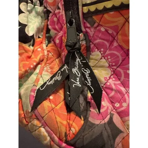 Vera Bradley Floral Multicolor Backpack Unisex Casual Adjustable Straps - Picture 4 of 14